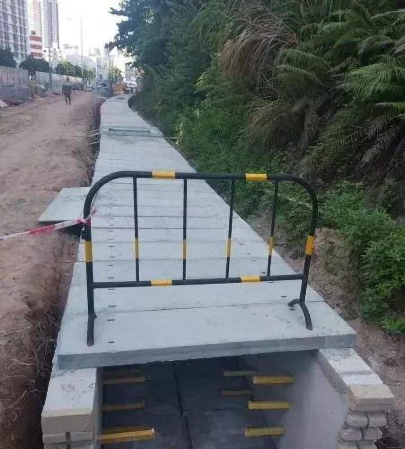 乐鱼电器电缆沟施工